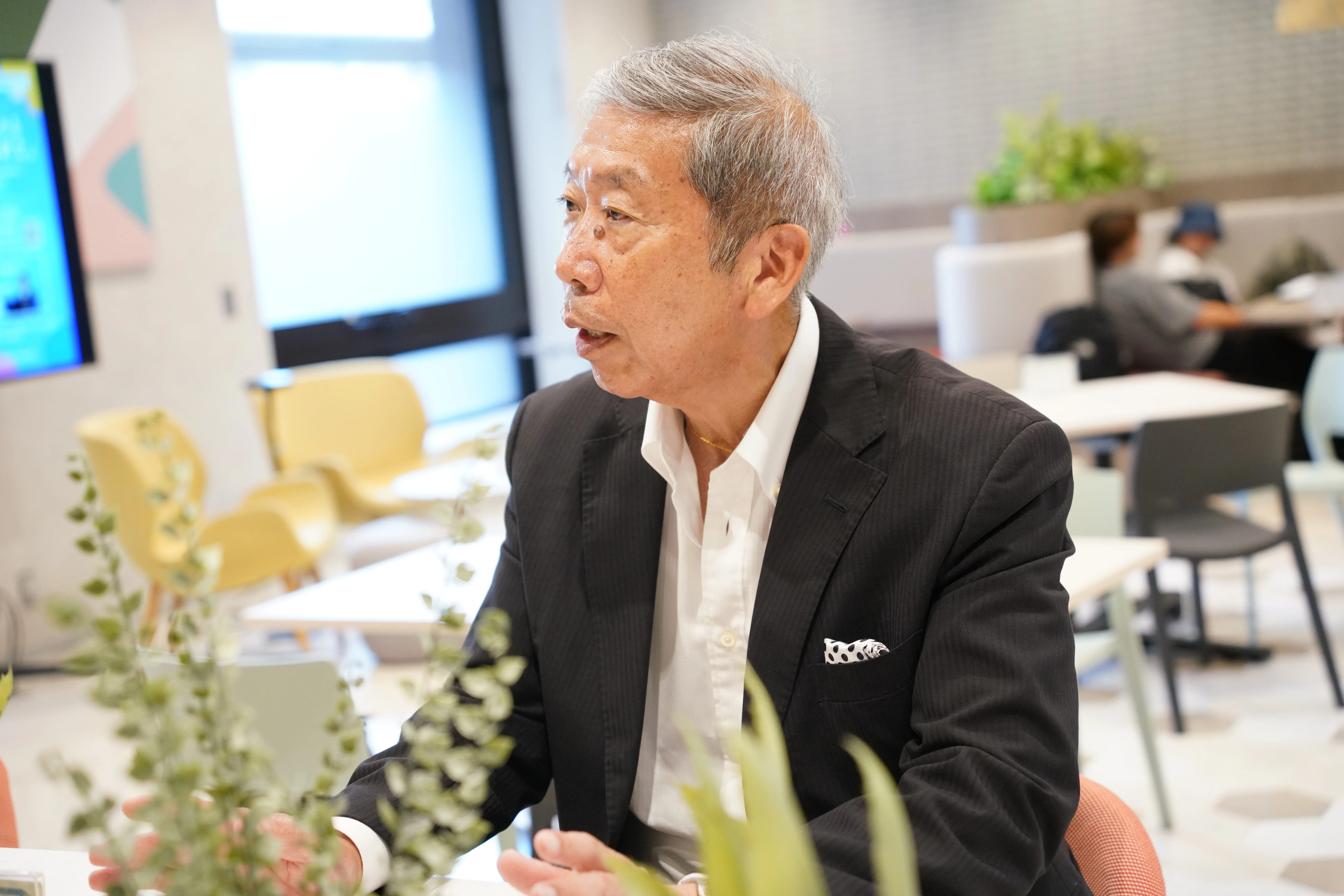 企画課対談の様子