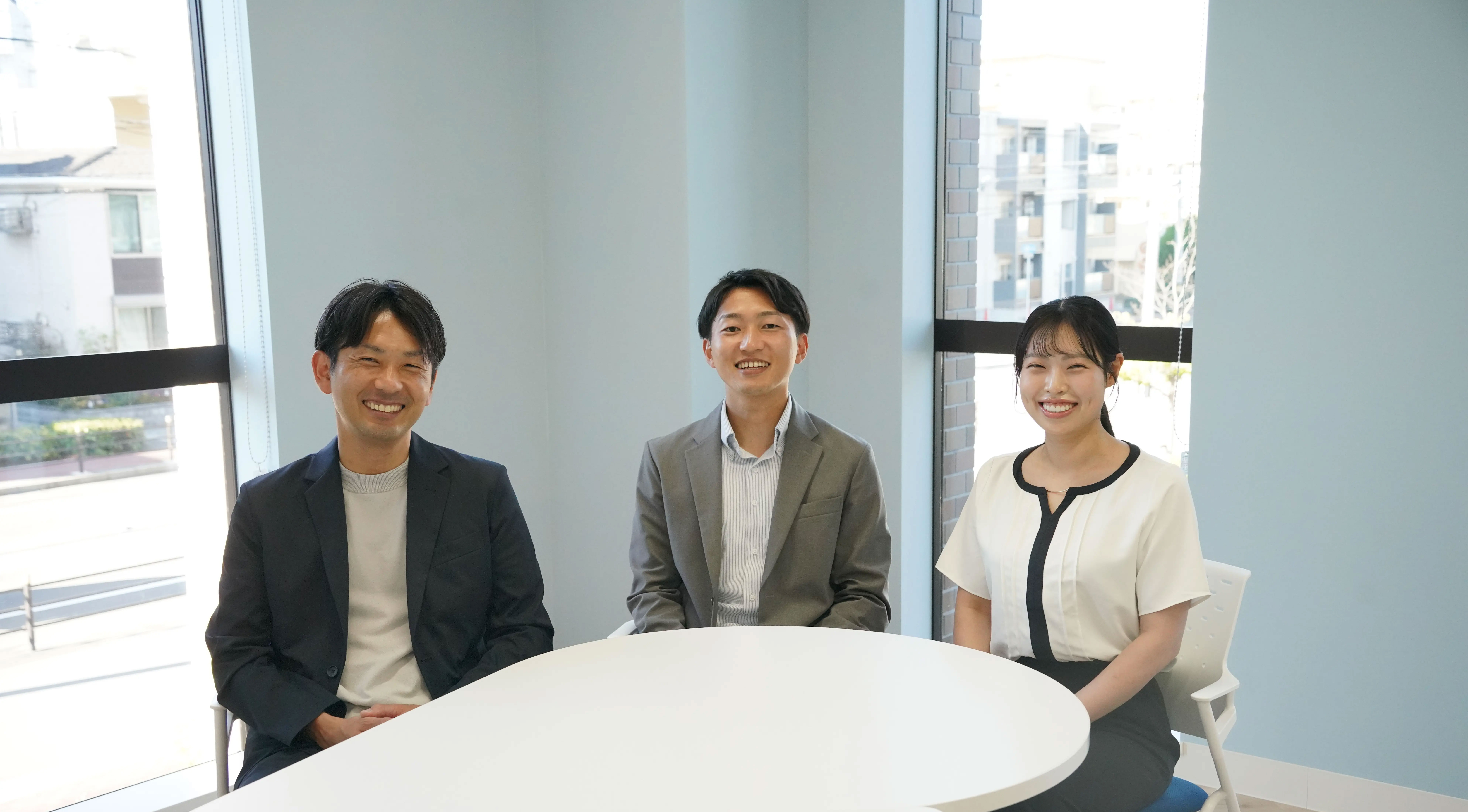 人事課対談の様子