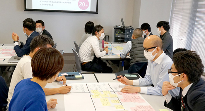 「DAIKEI 2032」が実現した未来について語り合う、未来ビション具体化ワークショップを開催。