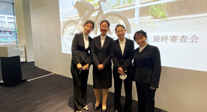 散走×防災×留学生をテーマにプレゼン 株式会社シマノ主催「第５回ソーシャル×散走企画コンテスト」に参加