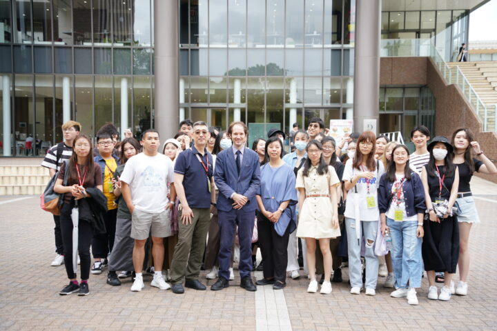 香港職業訓練局との交流授業