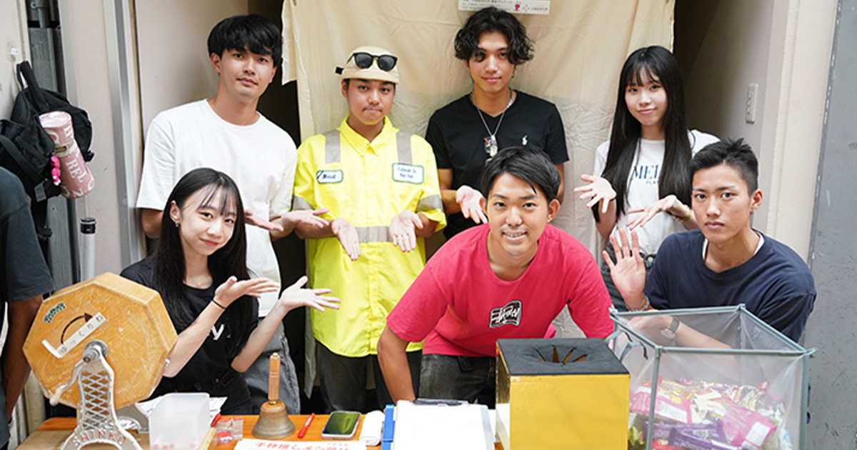 藤原忠毅ゼミ 150人を集客！千林商店街活性化プロジェクトの舞台裏