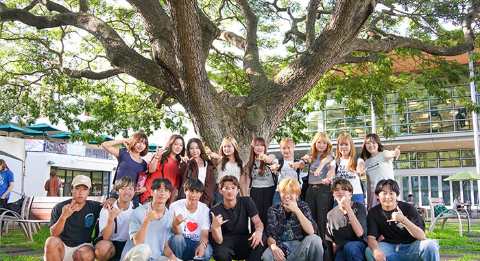 「人生が変わる3週間」―ハワイ短期留学で見つけた国際共創学部の学び