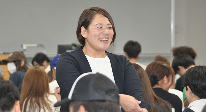 オリンピック金メダリスト 谷本歩実氏による講演会 「トップアスリートの思考力」