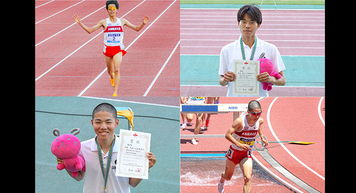 男子2部5000m 関西インカレで岩坂蓮太選手が頂点に
