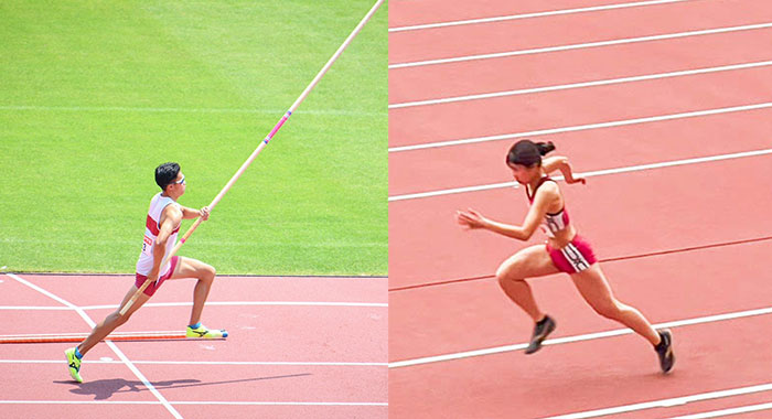 陸上競技部2選手が日本選手権で入賞 ― 男子棒高跳で3位、女子三段跳で8位