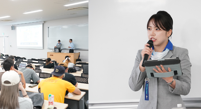 卒業生が語る航空業界のリアル―「エアラインビジネス・ベーシック」特別講義