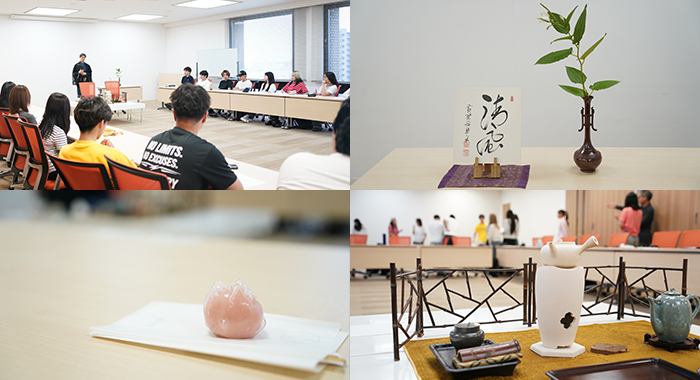 国際共創学部 特別講義「煎茶道 ～日本の茶の歴史と体験～」― 海外留学に備える実践教育