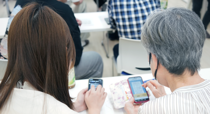 UR新豊里団地で「防犯スマホ講座」を開催 ― 学生と東淀川警察で特殊詐欺対策を啓発