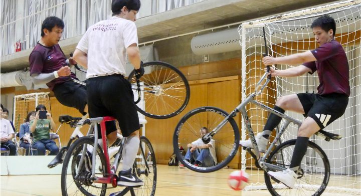 本学OB・徳広昇さんがサイクルサッカー全日本選手権優勝　日本代表として世界選手権へ出場